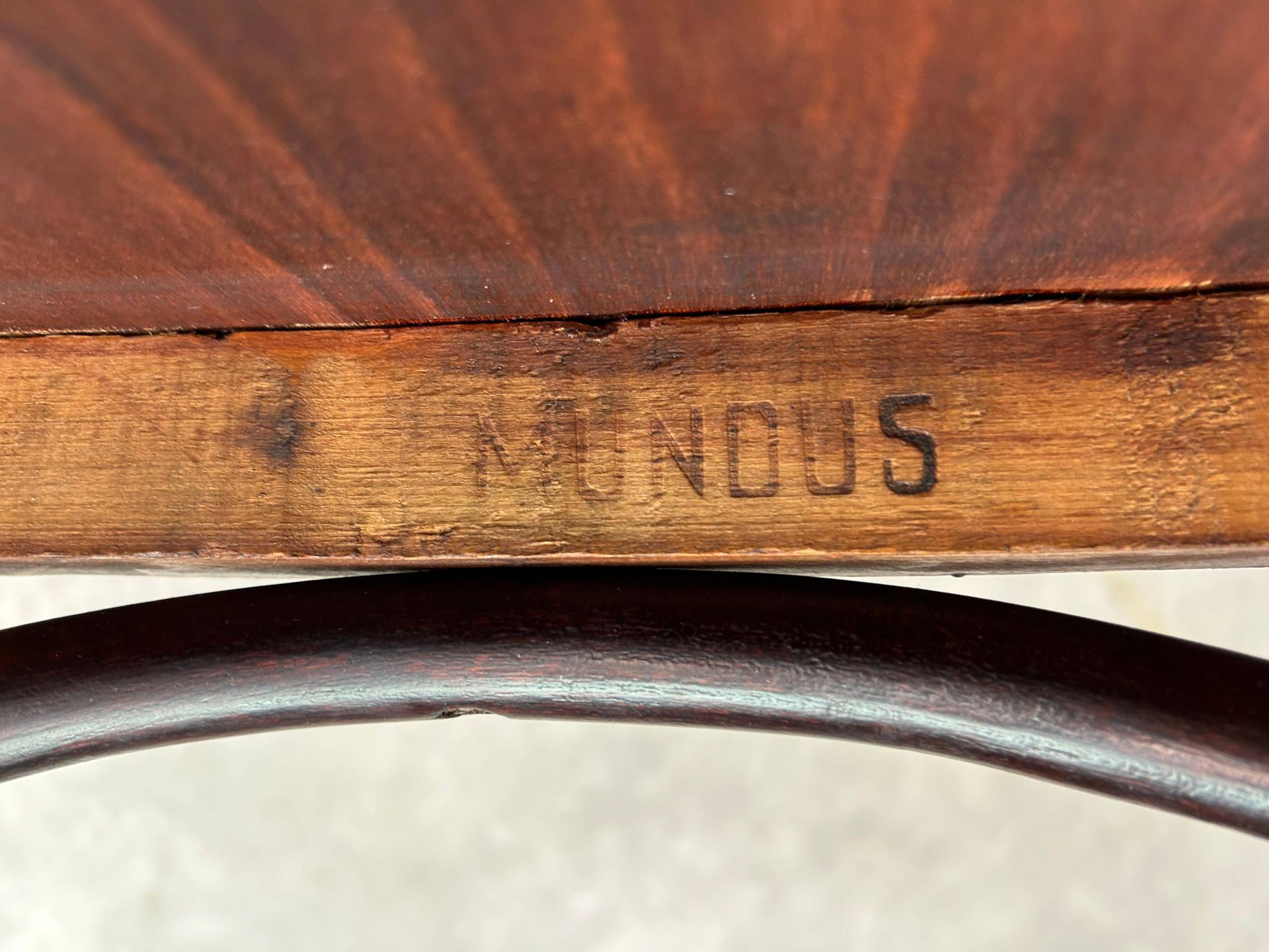 Chaise de bureau Sécession par Thonet Mundus