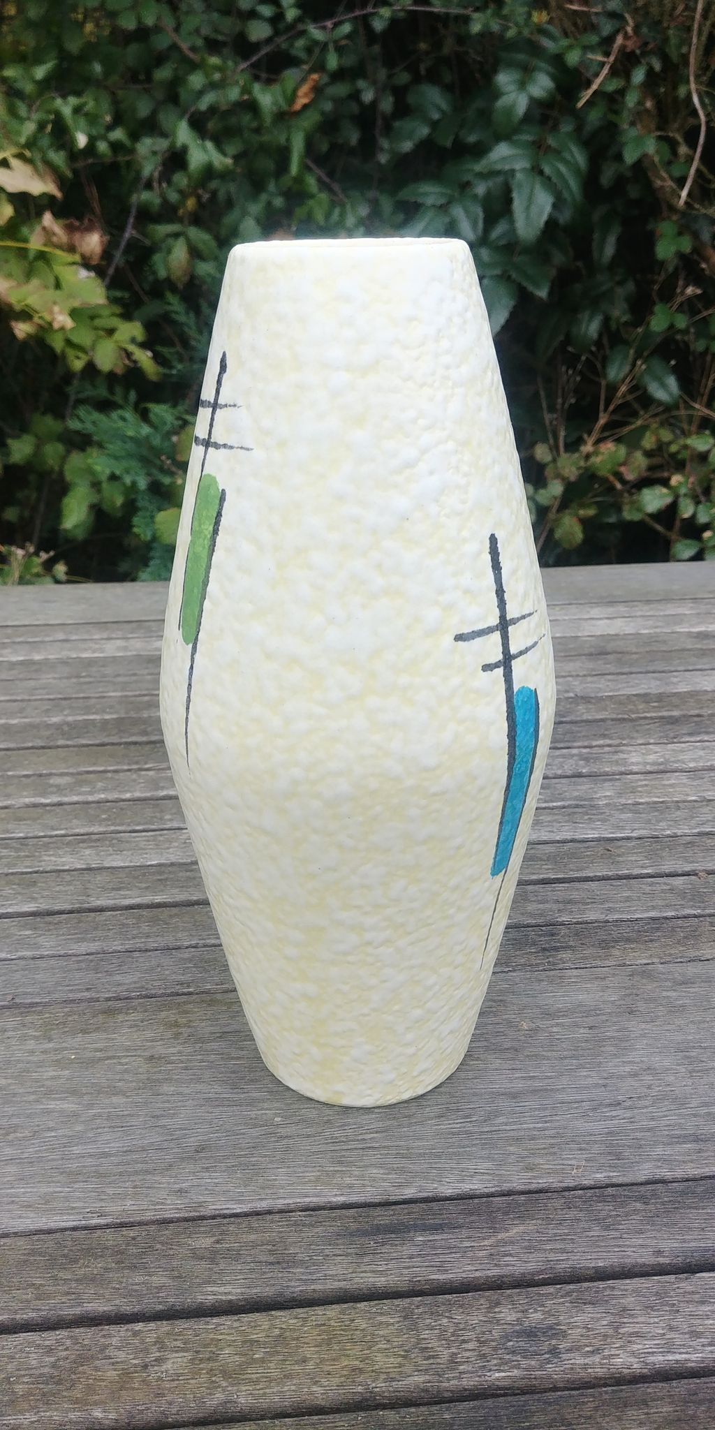 Vase en céramique-Vintage W.Germany années 50