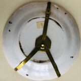 Old plate 18th floral decoration