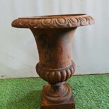 vase médicis en fonte