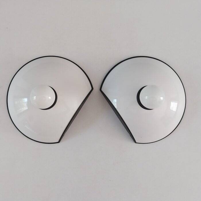 Pair of T. Cimini wall lights for Lumina - "Emi"