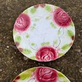 Set of 2 early 19th century earthenware plates