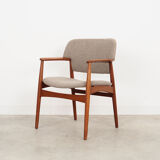 Oak armchair, Danish design, 1960s, designer: Ejner Larsen & Aksel Bender Madsen, production: Fritz