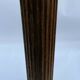 Louis XVI style column cannelee wooden pearl for sculpture