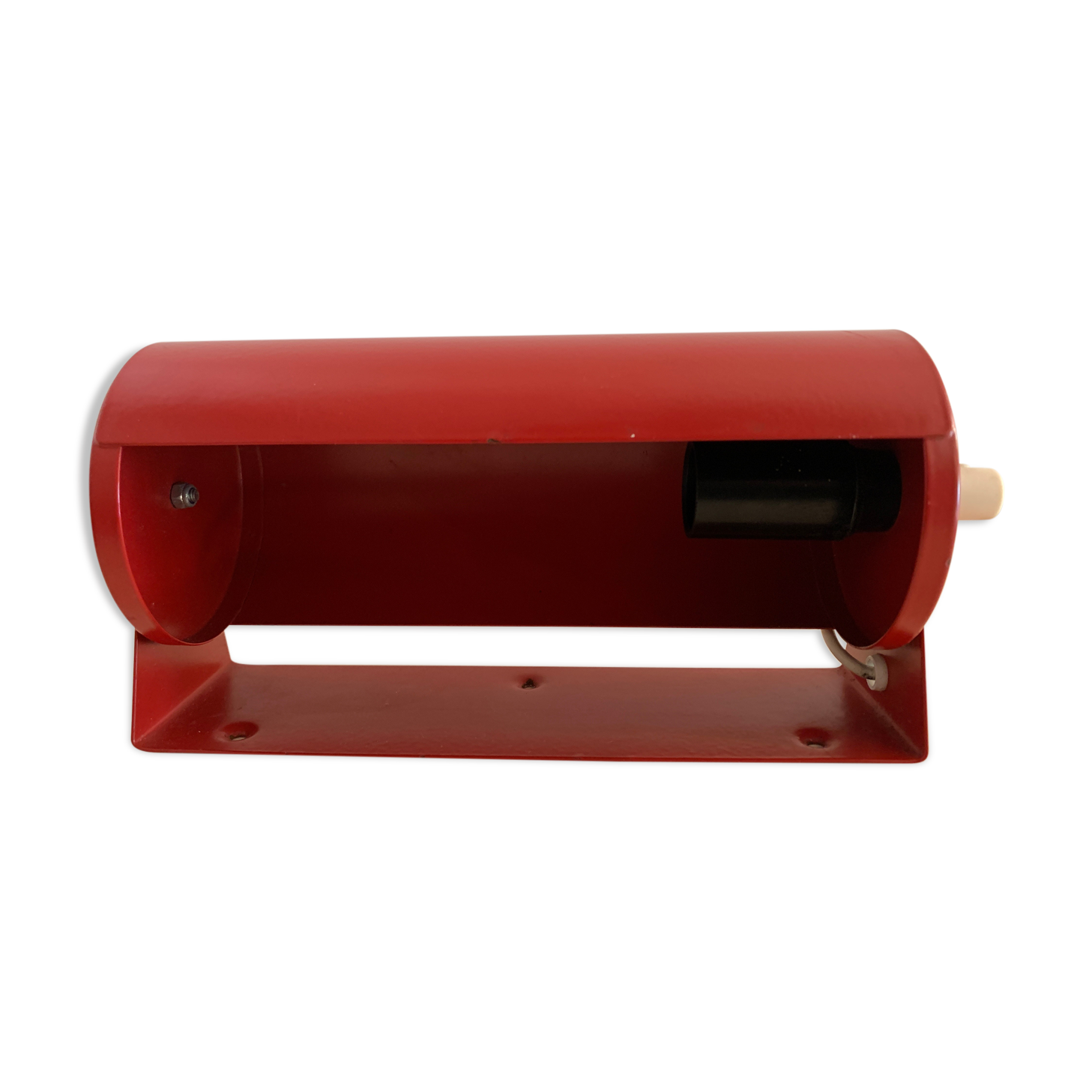 Wall lamp red roller Ikea 1980