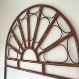 Peacock rattan headof