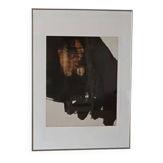 Pierre Soulages after Painting June 1, 1964