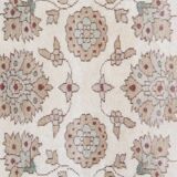 Vintage Beige Runner Rug, Wool Zeigler Carpet Runner 80x185cm