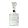 Carafe rectangulaire en verre bouchon verre et liège