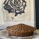Rattan box with lid