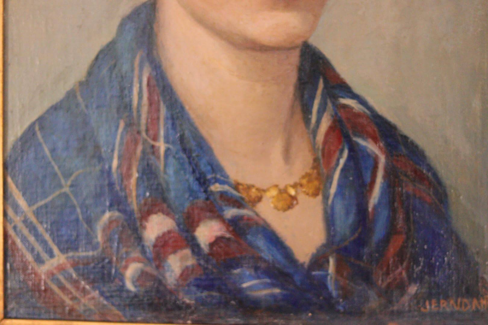 « Portrait de Lilly Lundberg » par Maj Jerndahl