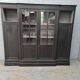 Furniture library industrial office four doors oak black patina