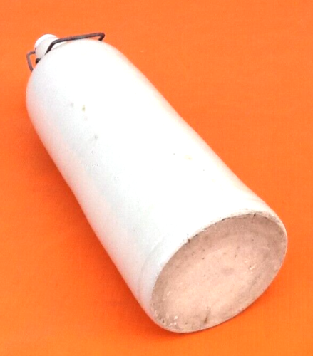 Bottle / Old hot water bottle Glazed stoneware
