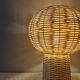 Lampe Jeanne en rotin