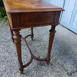 Work table, marquetry dressing table