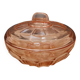Pink sugar bowl