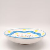 Multicolored Italian ceramic plate