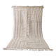 Beni Ouarain Rug, Ecru, Abstract Geometric Design, Handmade 300x200cm