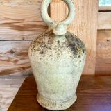 Patinated terracotta gargoulette jug