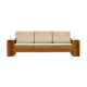 Pine 3 seater sofa by Ate van Apeldoorn for Houtwerk Hattem.