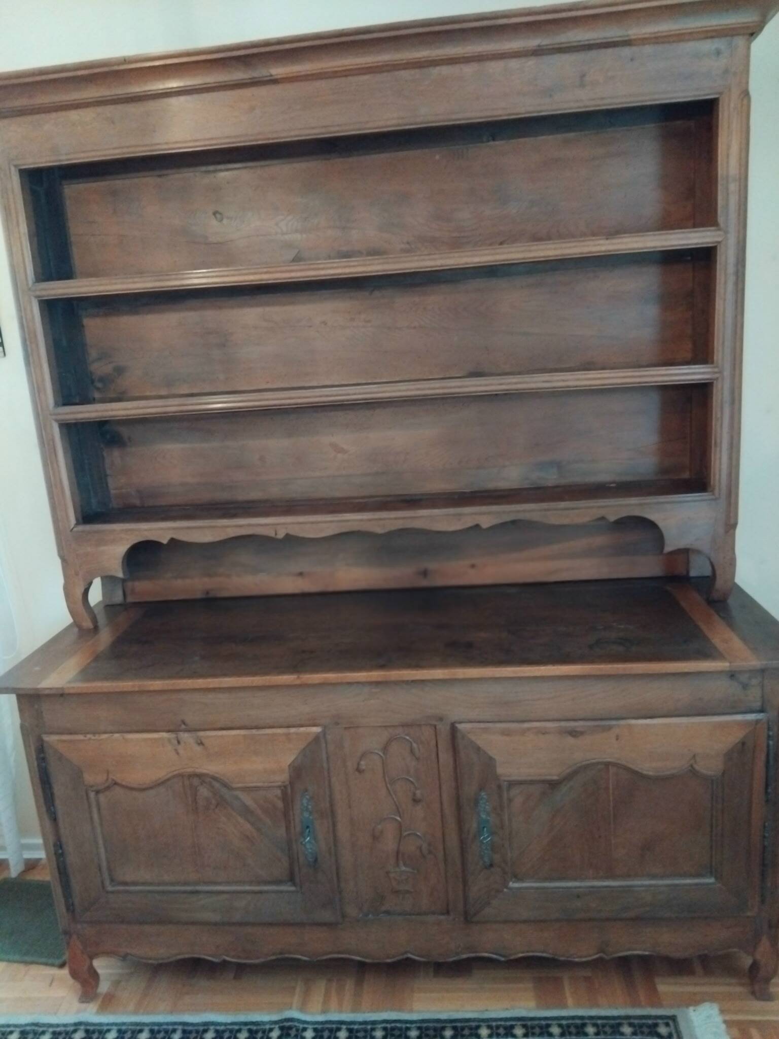 Antique oak sideboard