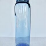 Glass jar blown myosotis