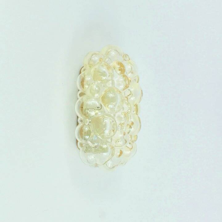 Mid-Century Bubble Glass Wall Lamp by Helena Tynell for Limburg, 1960s