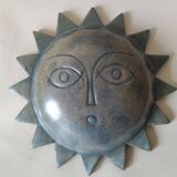 Ceramic sun 60s Jean Varoqueaux