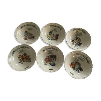 Lot of 6 De Dietrich cups