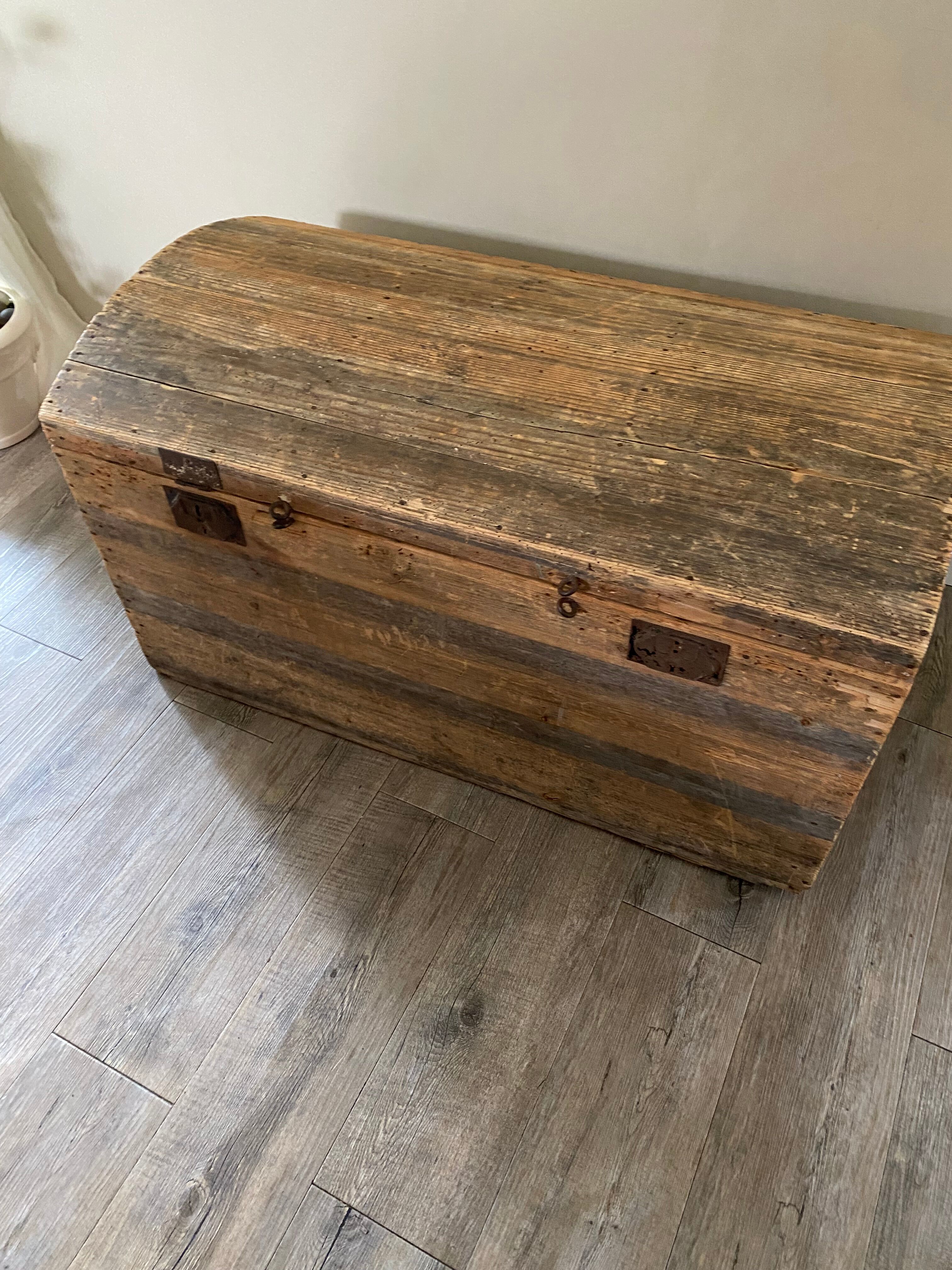 Wooden trunk