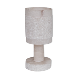 lampe de table en albâtre