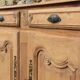 Antique solid wood country sideboard - Louis XV style