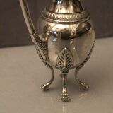 Empire-style silver metal milk pot