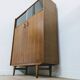 Buffet vitrine vintage en bois
