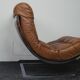 Leather armchair by Renato Balestra for Cinova, 1970