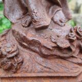 Cast iron statue of the Virgin Mary