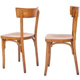 Set of 6 bistro chairs, 1920