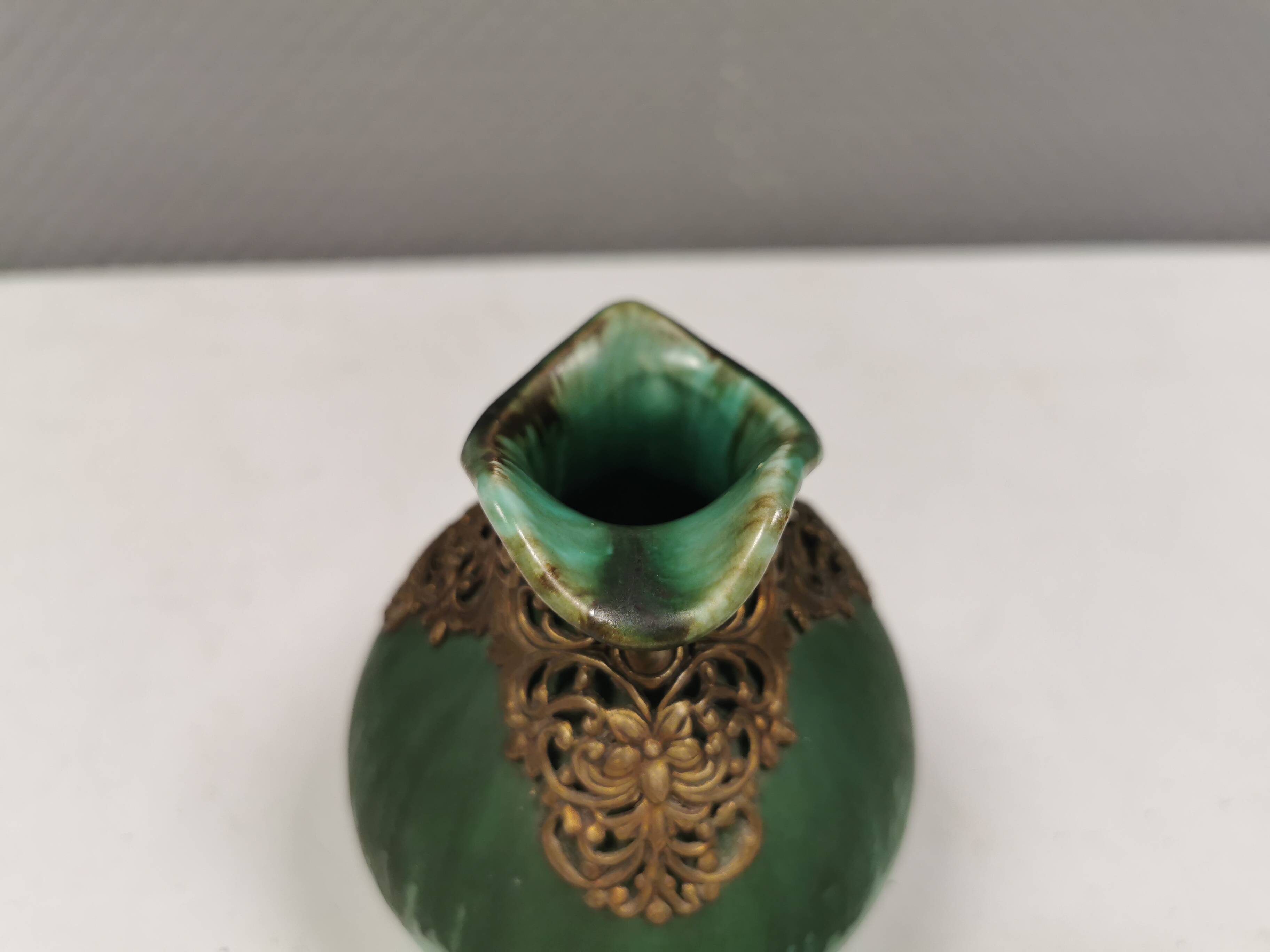 Ceramic jug/vase, designed by Jens Christian Jensen Denmark 1930s (CJ)