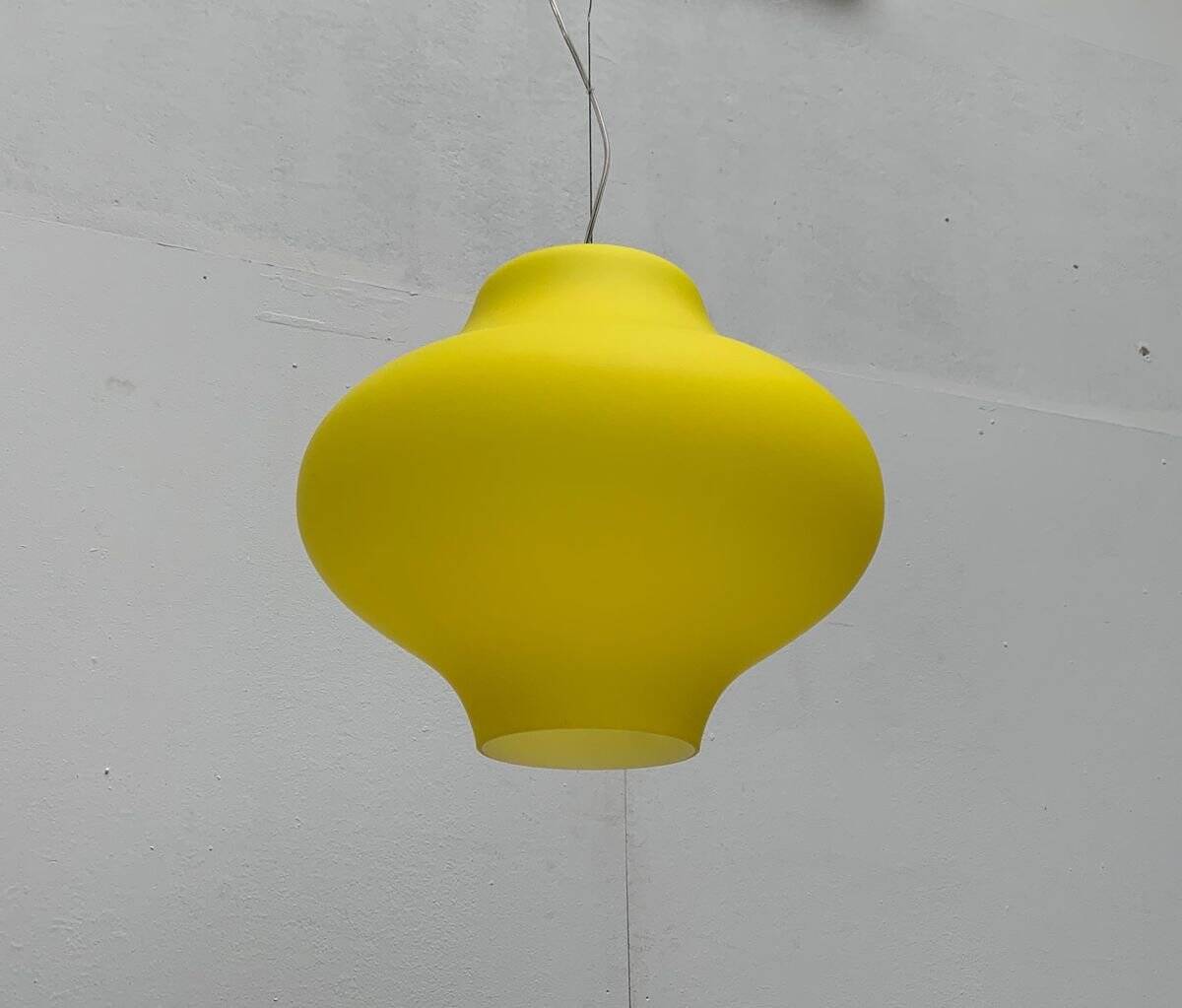 Italian vintage pendant lamp Cina by Rodolfo Dordoni for Arteluce