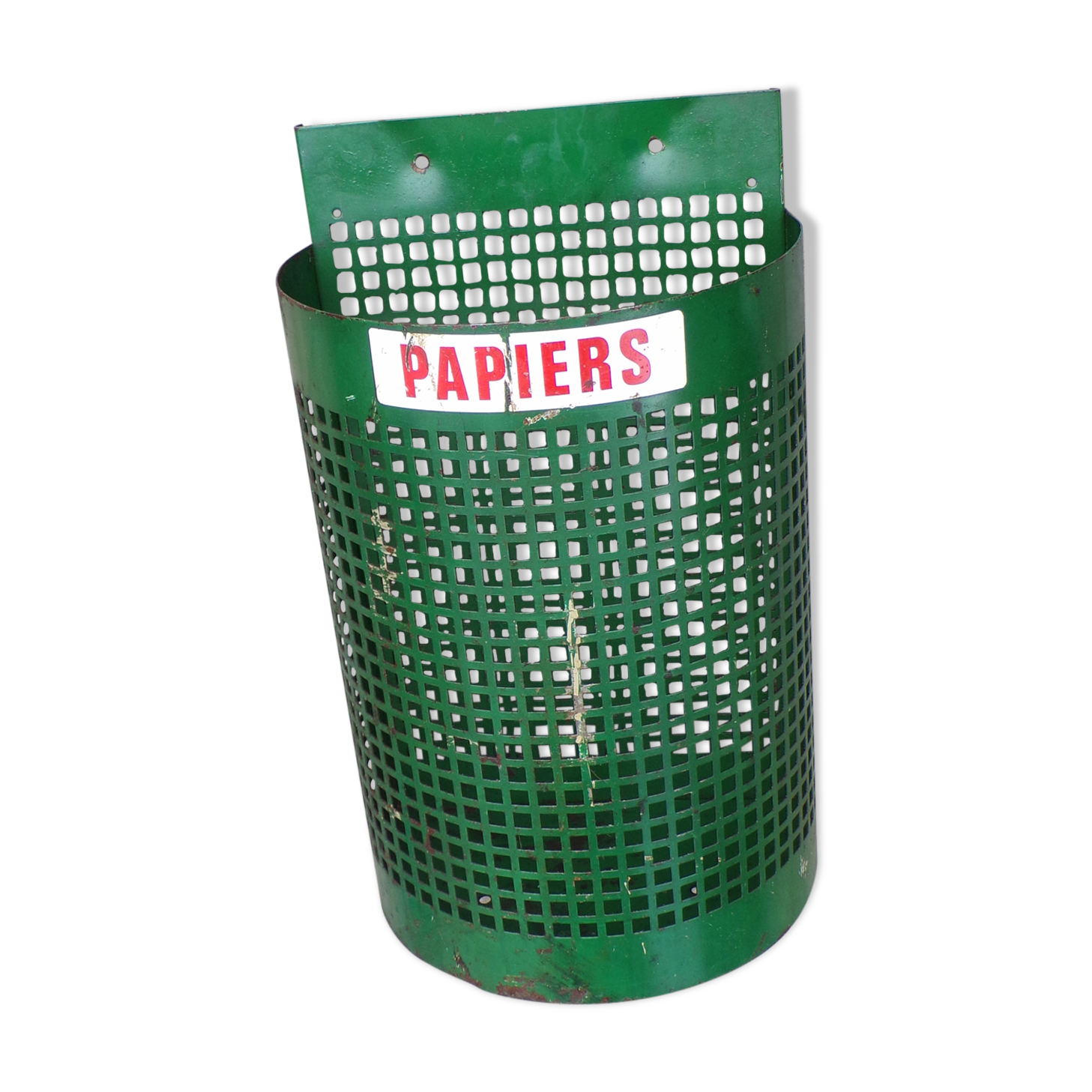 Public garden waste bin