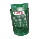 Public garden waste bin