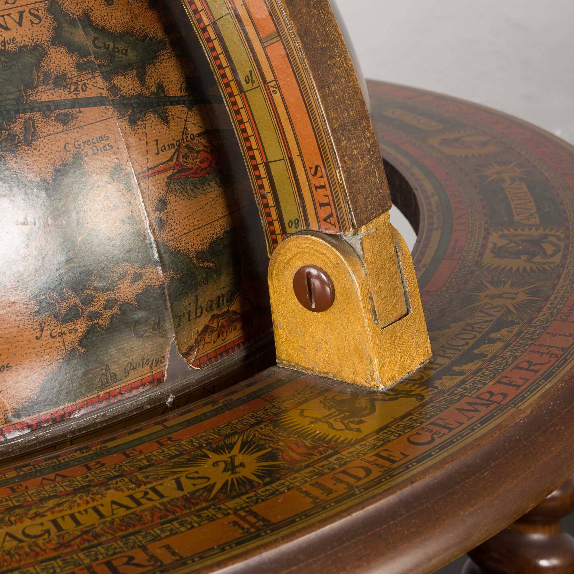 Large Mid-century globe bar cabinet, Italy 1960s