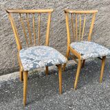 Pair of chairs from the 50s - 60s vintage - Scandinavian style