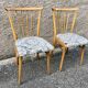 Pair of chairs from the 50s - 60s vintage - Scandinavian style