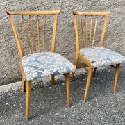 Pair of chairs from the 50s - 60s vintage - Scandinavian style