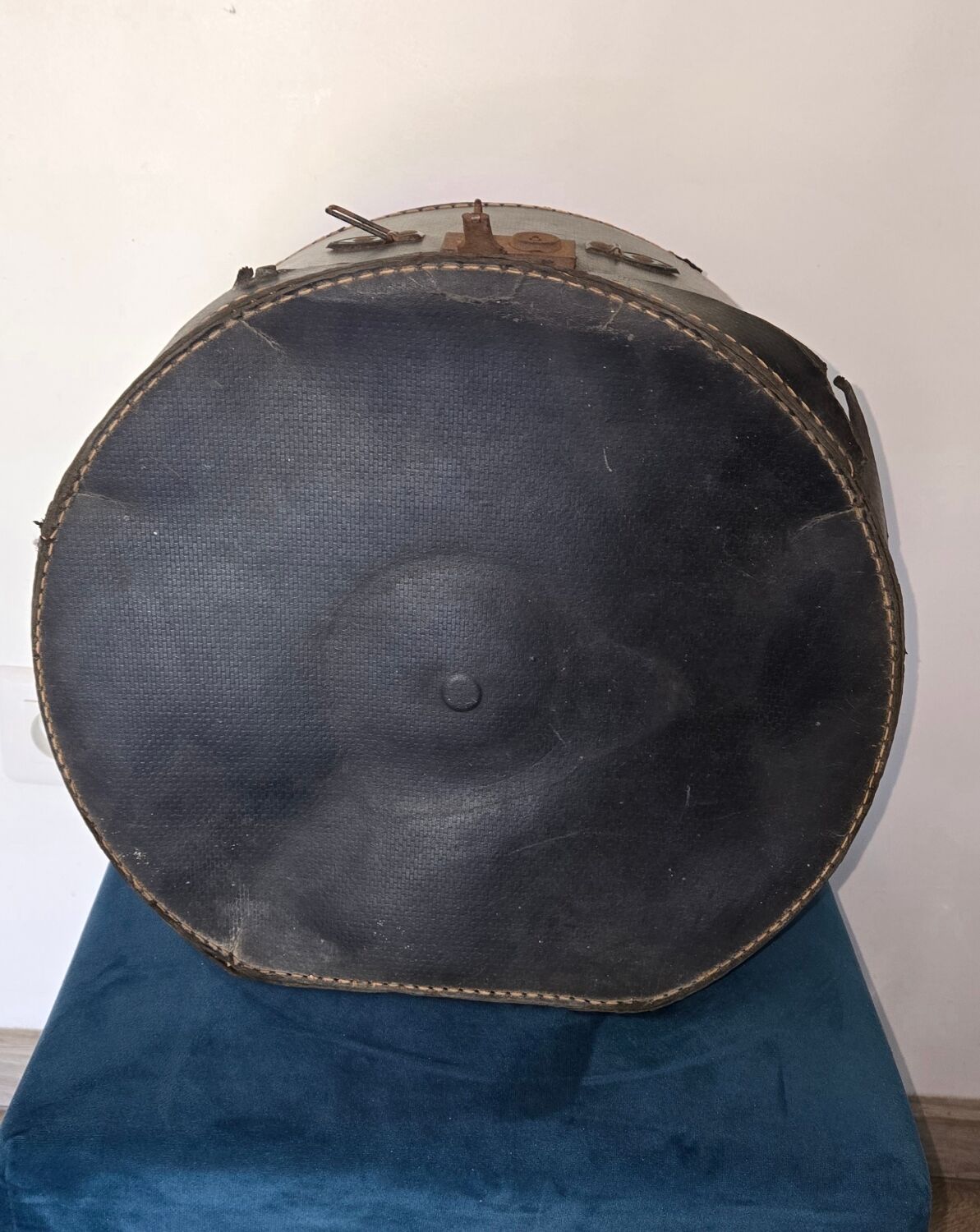 Old cardboard hat box