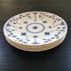 Lot de 4 assiettes en porcelaine anglaise