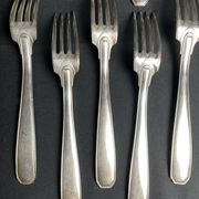 Tableware, silver-plated cutlery Argenta hallmark around 1970