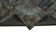 Tapis oriental surteint noué à la main 173 cm x 243 cm tapis patchwork noir