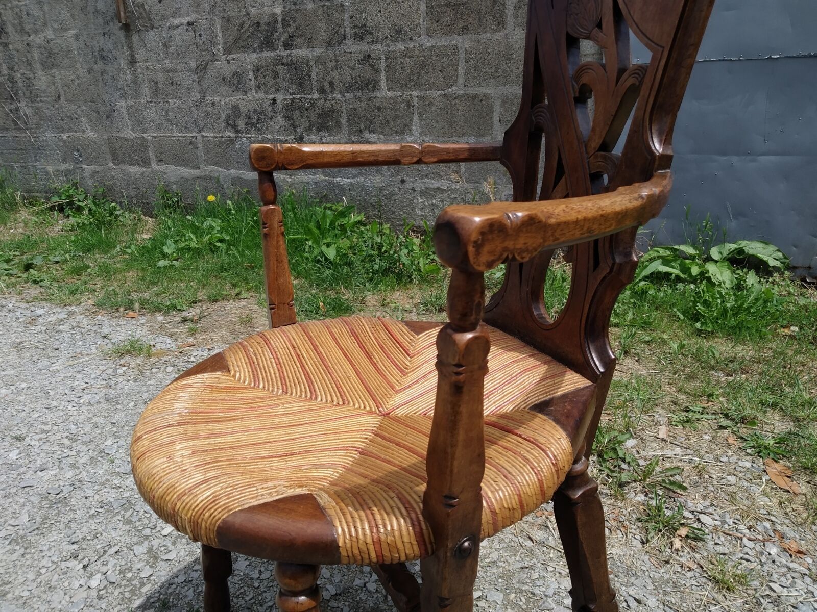 Art Nouveau armchair